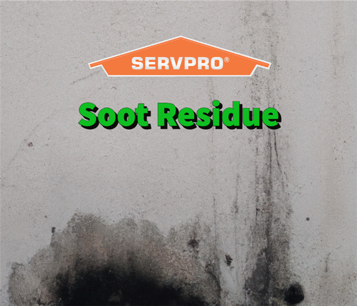 Soot residue inside a Union County property
